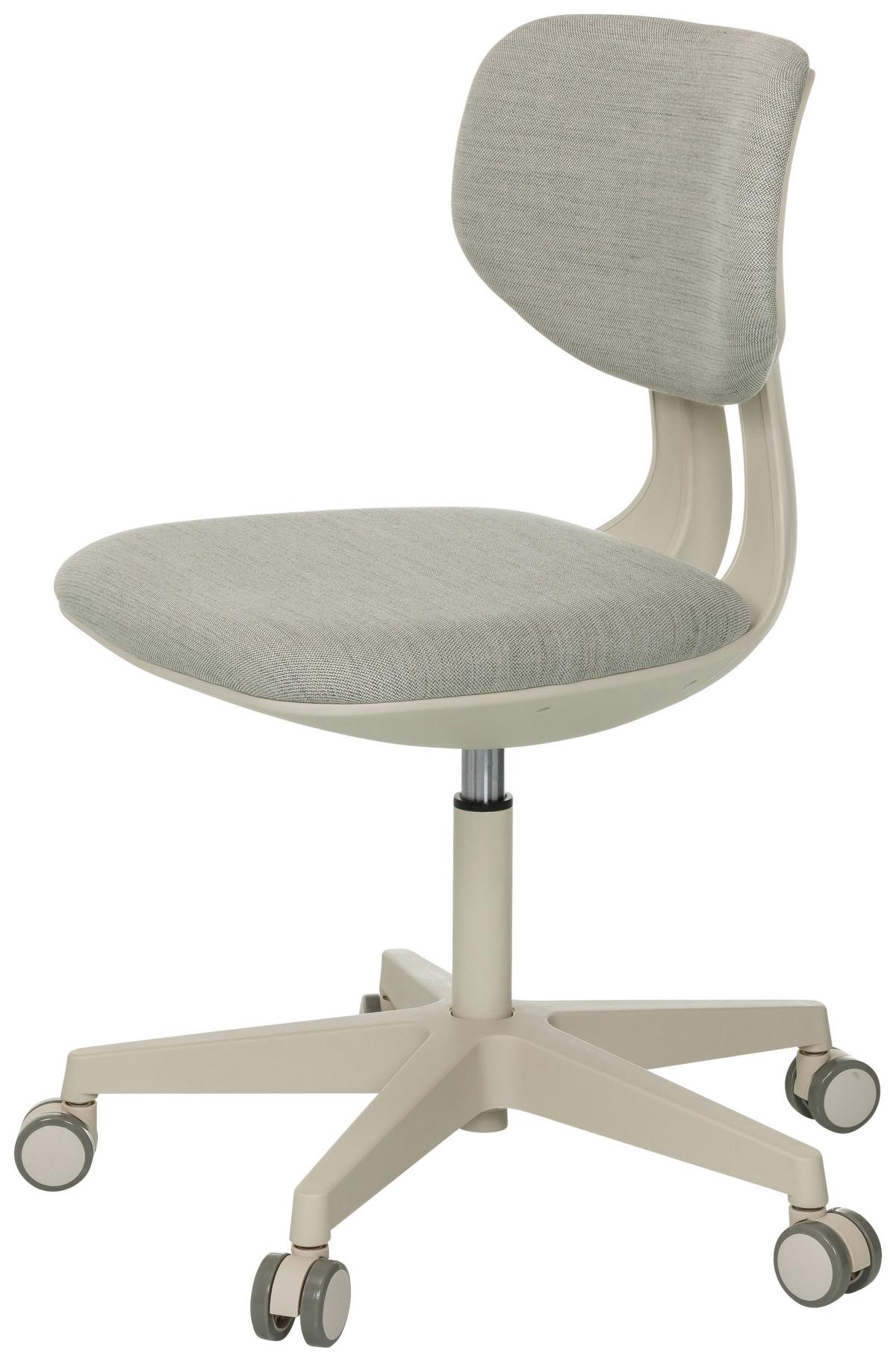 Jugenddrehstuhl Kid Classic Grau B: 51 cm - Grauweiß/Grau, MODERN, Kunststoff/Textil (51/72 - 87/51cm) - MID.YOU