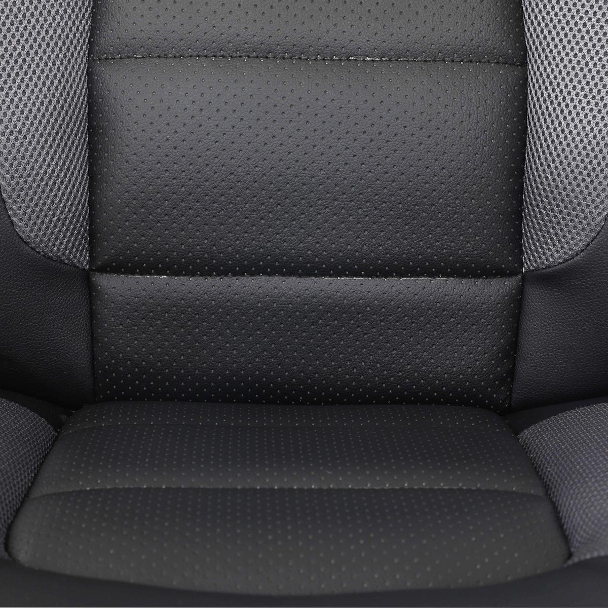 Otočná stolička THEA - čierna/sivá, Design, kov/drevo (57,5/94-114/61cm) - Mömax