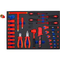 Werkstattwageneinlage 70218 - Blau/Rot, Basics (56.7/40.8/3.2cm)