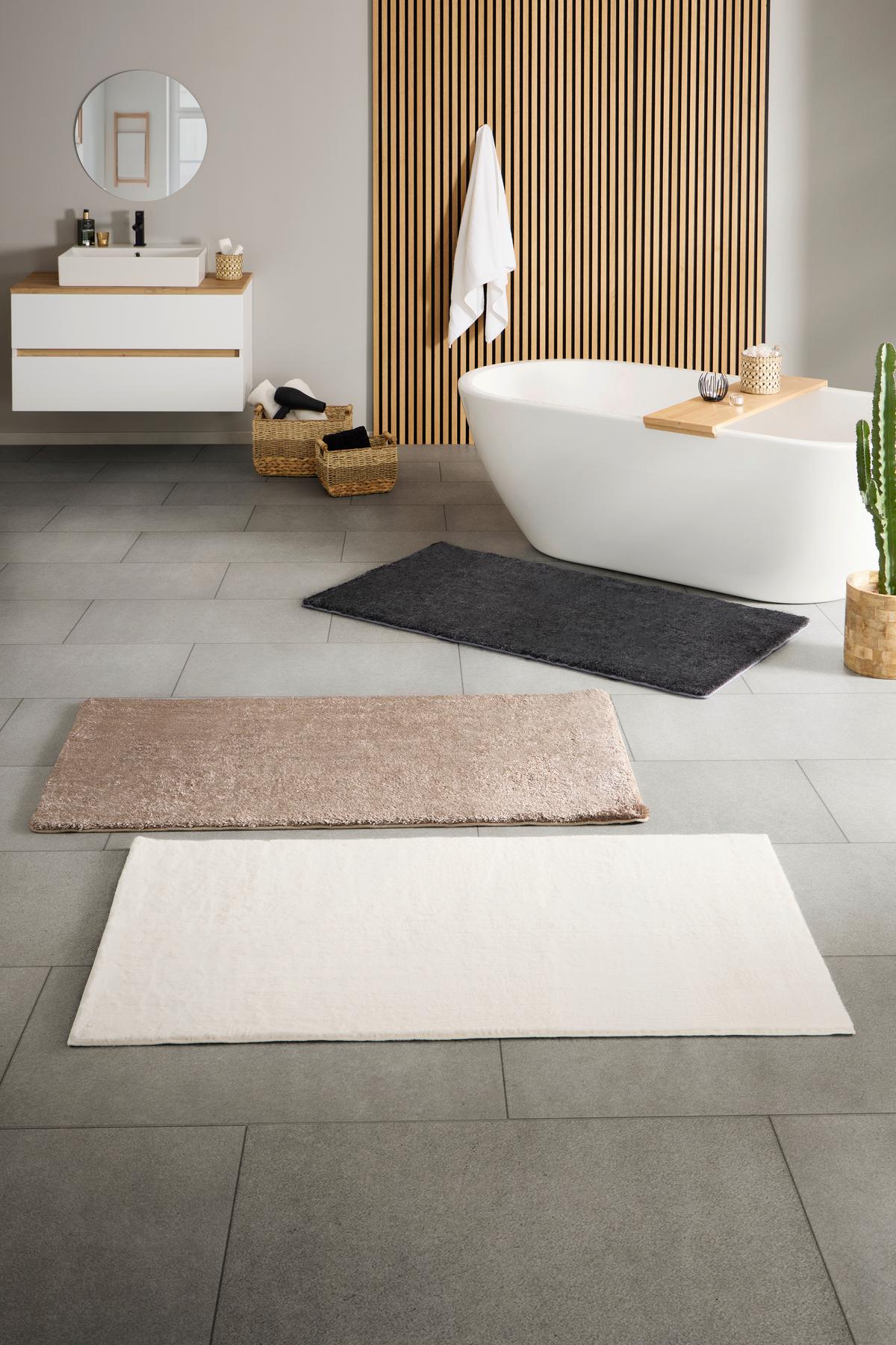 Hochflorteppich Naomi - Beige, MODERN, Textil (80/150cm) - Luca Bessoni