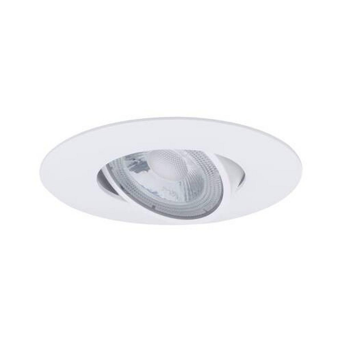 Deckenleuchte Ø 8,2 cm 1-Flammig Rund - Weiß, Basics, Kunststoff (8,2cm) - Paulmann