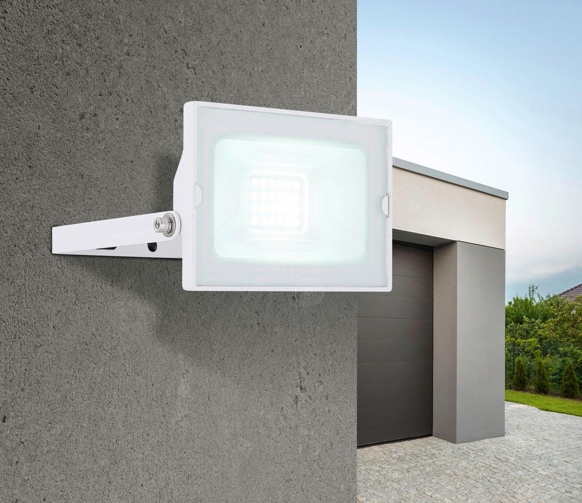 Led-außenleuchte 34248w - Klar, Basics, Glas/Metall (11/6/8cm) - Globo