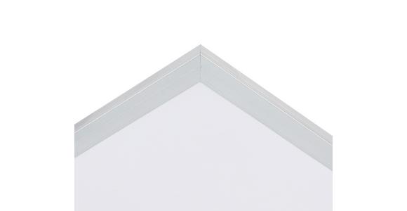 LED-Deckenleuchte Severin - Silberfarben/Weiß, MODERN, Kunststoff/Metall (30/30/5,5cm) - Luca Bessoni