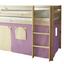 Spielbett Malte 90x200 cm Lila/Beige - Beige/Lila, Natur, Holz (90/200cm) - MID.YOU Spielbett Malte 90x200 cm Lila/Beige - Beige/Lila, Natur, Holz (90/200cm) - MID.YOU
