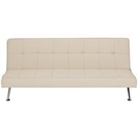 Schlafsofa Silva - Silberfarben/Creme, Basics, Textil (179/74/91cm) - P & B
