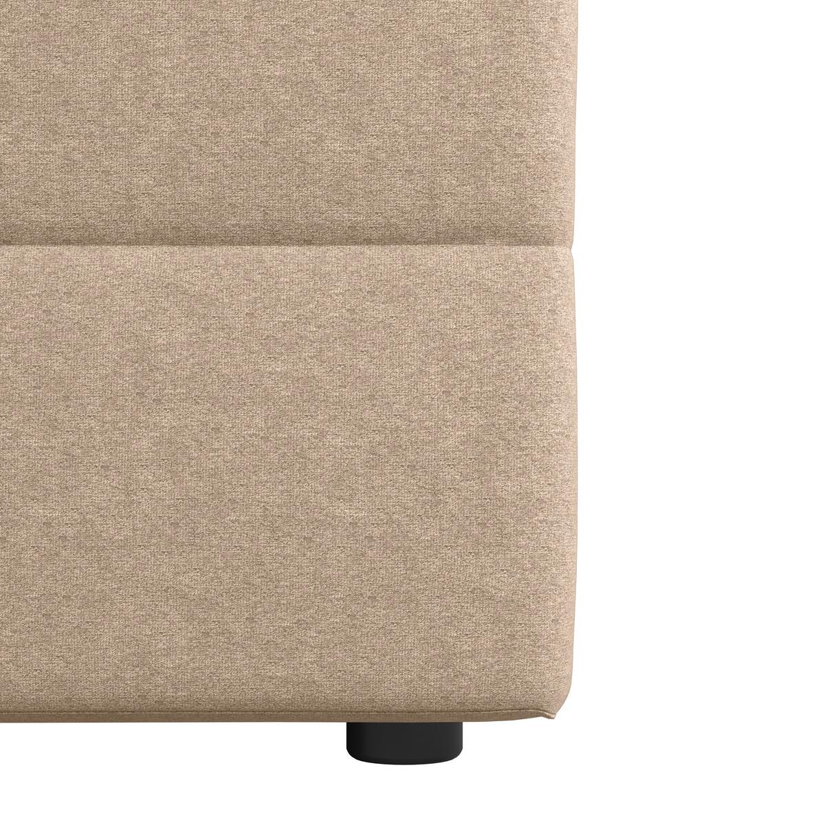 Boxspringbett mit Bettkasten Verona 180x200 cm Naturfarben - Schwarz/Naturfarben, MODERN, Karton/Holzwerkstoff (180/200cm) - MID.YOU