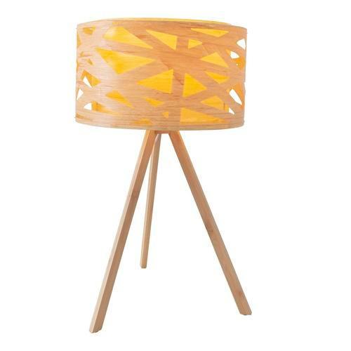 Tischlampe Naturfarben mit Kippschalter - Naturfarben, Natur, Naturmaterialien/Kunststoff (36/55cm) - Näve