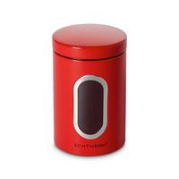 Vorratsdose Echtwerk Stilvolle Vorratsdose - Rot, MODERN, Metall (12/18/12cm) - Echtwerk