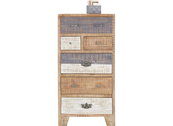 Komoda Highboard Havanna - hnedá/sivá, Štýlový, drevený materiál/drevo (60/118/45cm) - Zandiara Komoda Highboard Havanna - hnedá/sivá, Štýlový, drevený materiál/drevo (60/118/45cm) - Zandiara