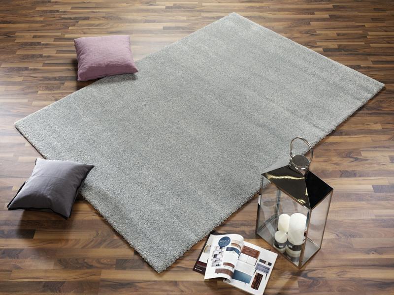 Hochflorteppich Bellevue Mintgrün 120x170 cm - Mintgrün, Basics, Textil (120/170cm) - Novel