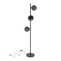 STEHLEUCHTE 53-44136 KAMA - Goldfarben/Graphitfarben, Design, Metall (32/29/150cm)