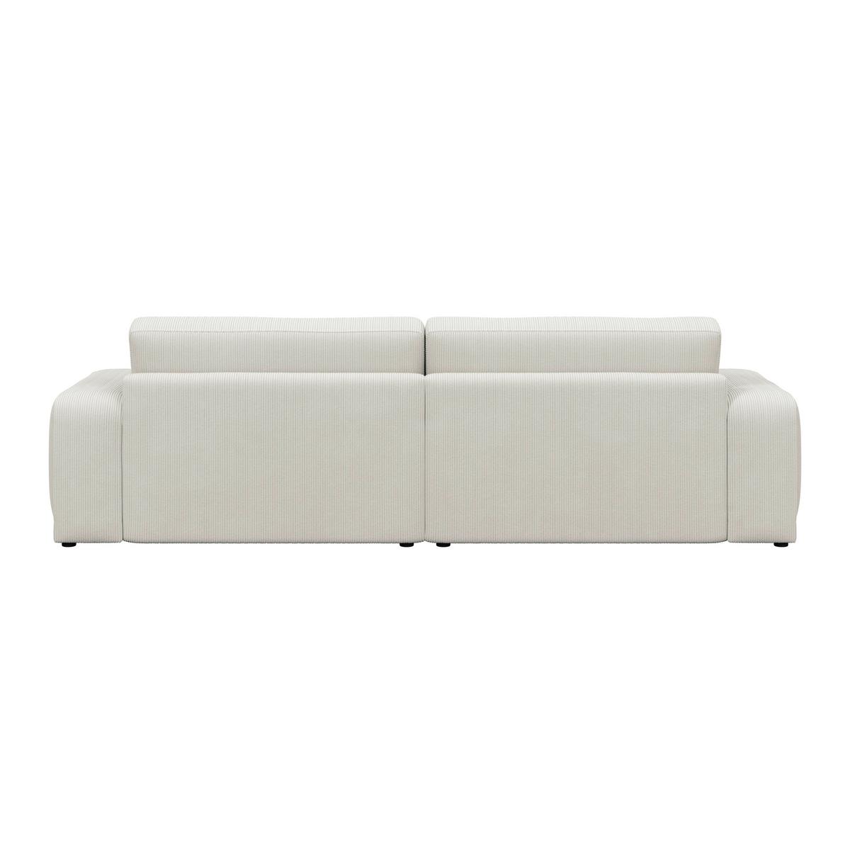Mega pohovka SAVONA, krémový menčester - krémová, Trend, textil (260/77/111cm) - Luca Bessoni