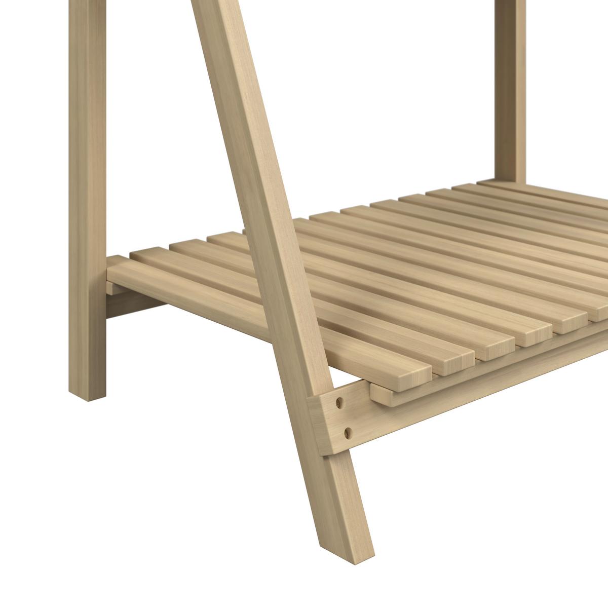 Gartenregal Lea - Akaziefarben, MODERN, Holz (69/147/40cm) - Beldano