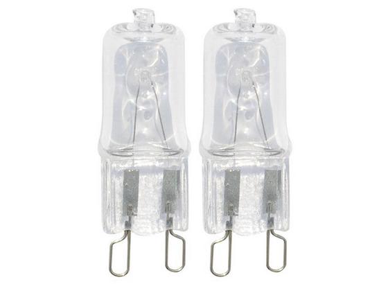 Halogenleuchtmittel 840 lm, G9, A+, 2 Stück - Klar, KONVENTIONELL (1,3/4,2cm) Halogenleuchtmittel 840 lm, G9, A+, 2 Stück - Klar, KONVENTIONELL (1,3/4,2cm)