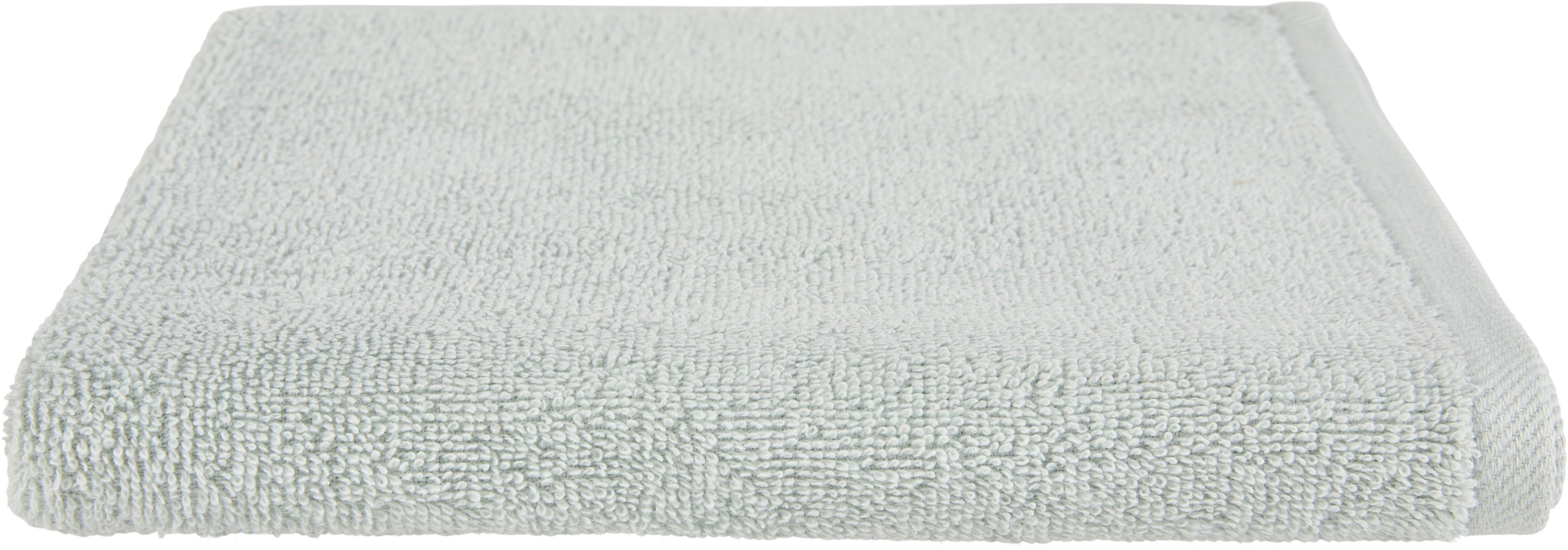 Handtuch Flora Baumwolle 380g/m2 Mintgrün 50x90 Cm - Mintgrün, ROMANTIK / LANDHAUS, Textil (50/90cm) - James Wood