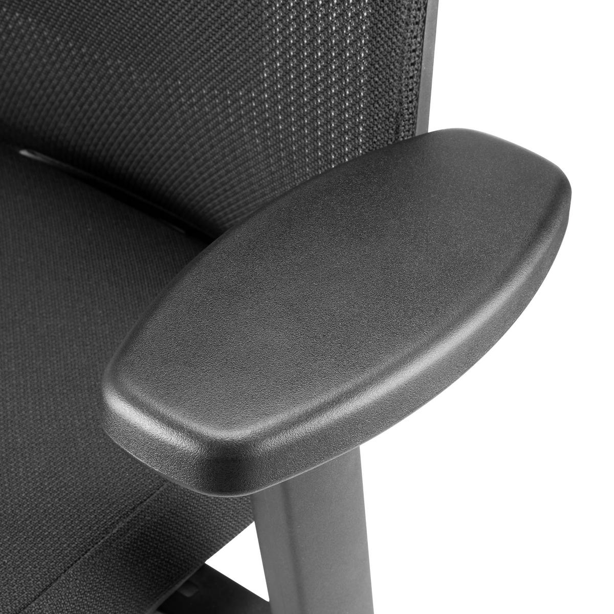 DREHSTUHL Skandis Schwarz B: 71cm - Schwarz, MODERN, Kunststoff/Textil (71/112/66cm) - MID.YOU