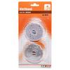 Klettband Fried Weiß 2m Selbstklebend 2er-Pack - Weiß, Basics, Kunststoff (12/1,5/24cm)