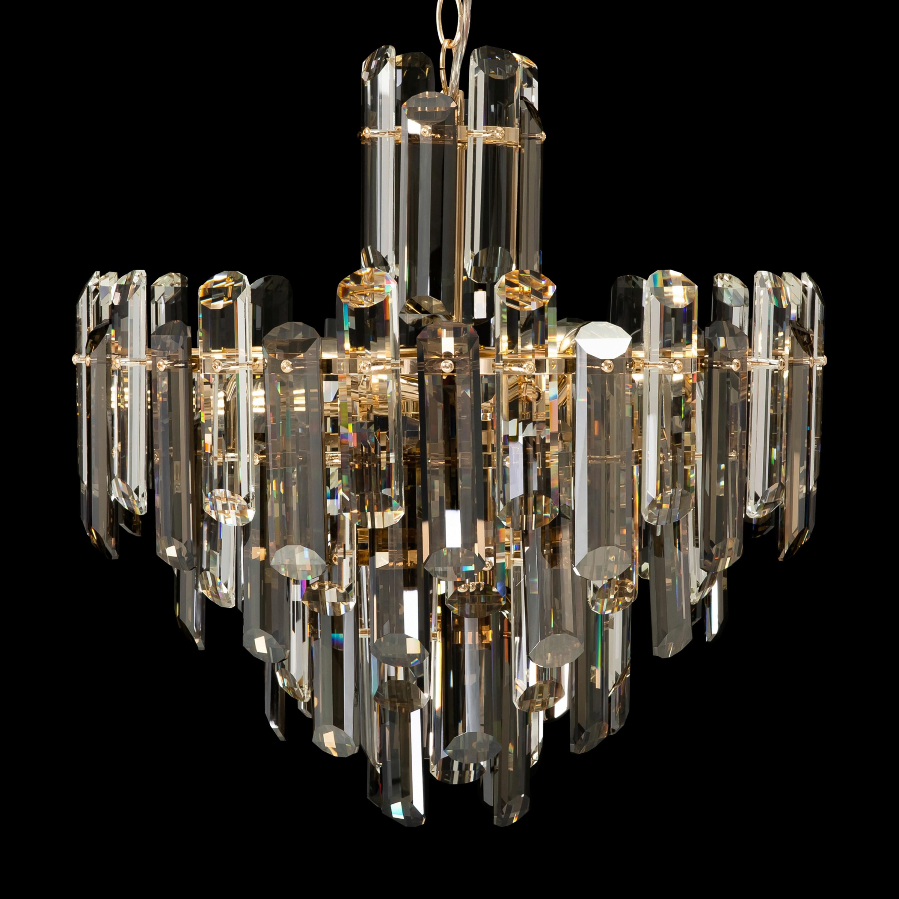 Pendelleuchte Flare - Goldfarben, Basics, Glas/Metall (48,8/49,3/48,8cm) - MAYTONI