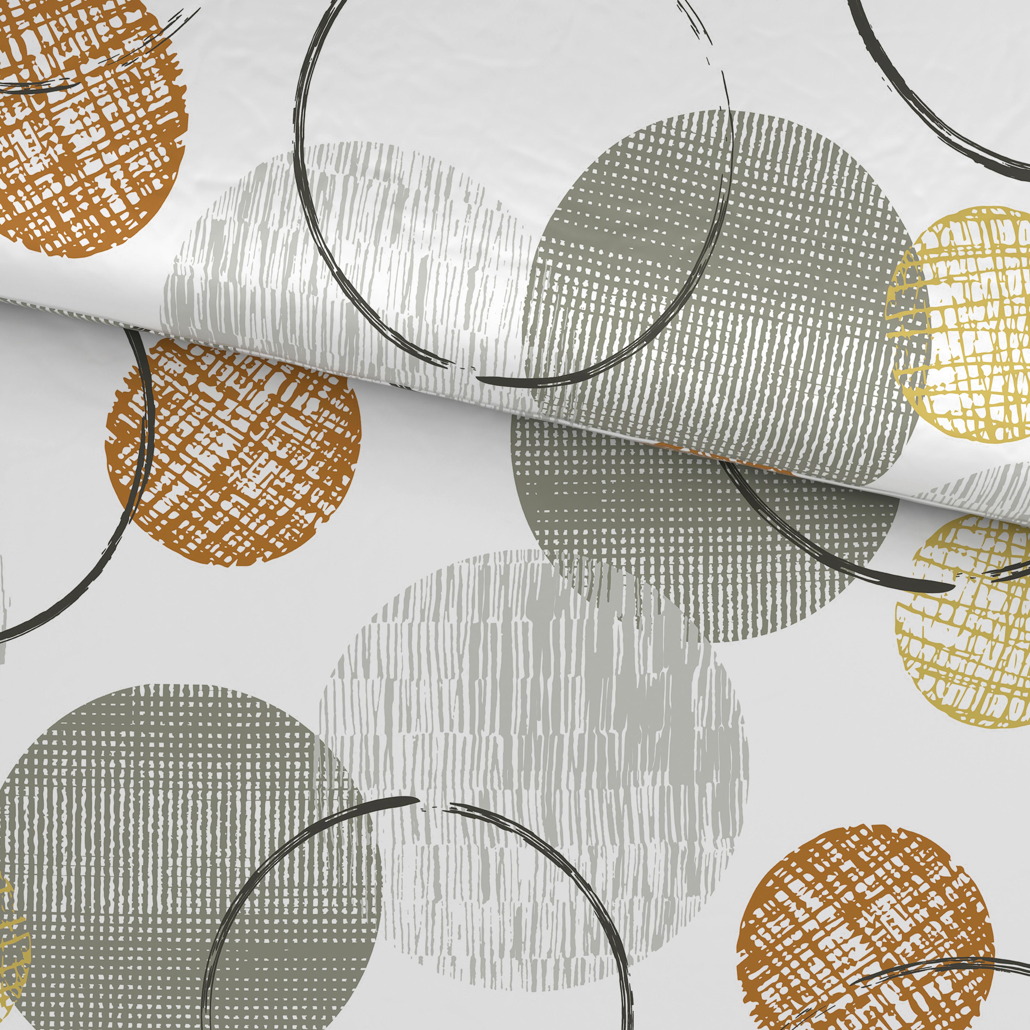 Bettwäsche Sandra - Senfgelb/Grau, MODERN, Textil - Luca Bessoni
