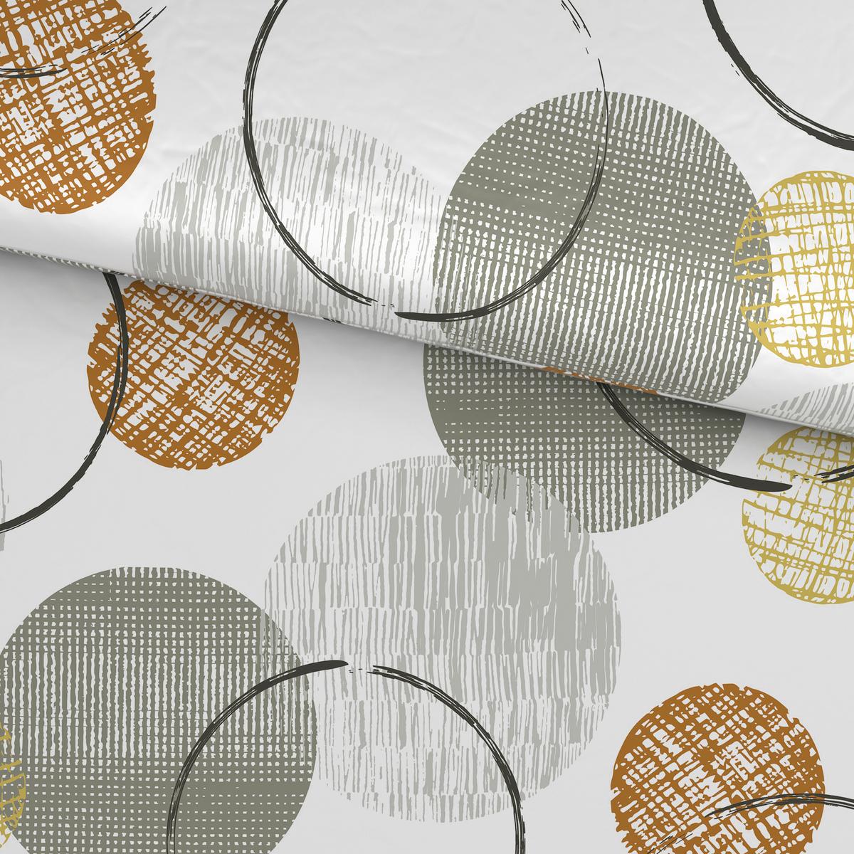 Bettwäsche Sandra - Senfgelb/Grau, MODERN, Textil - Luca Bessoni