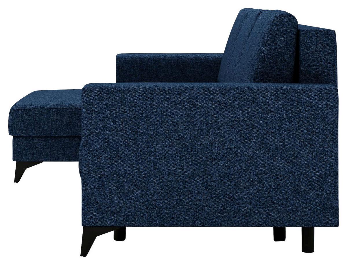 Harvey Blau S: 156x244 cm - Blau/Schwarz, Design, Textil (156/244cm) - Livetastic