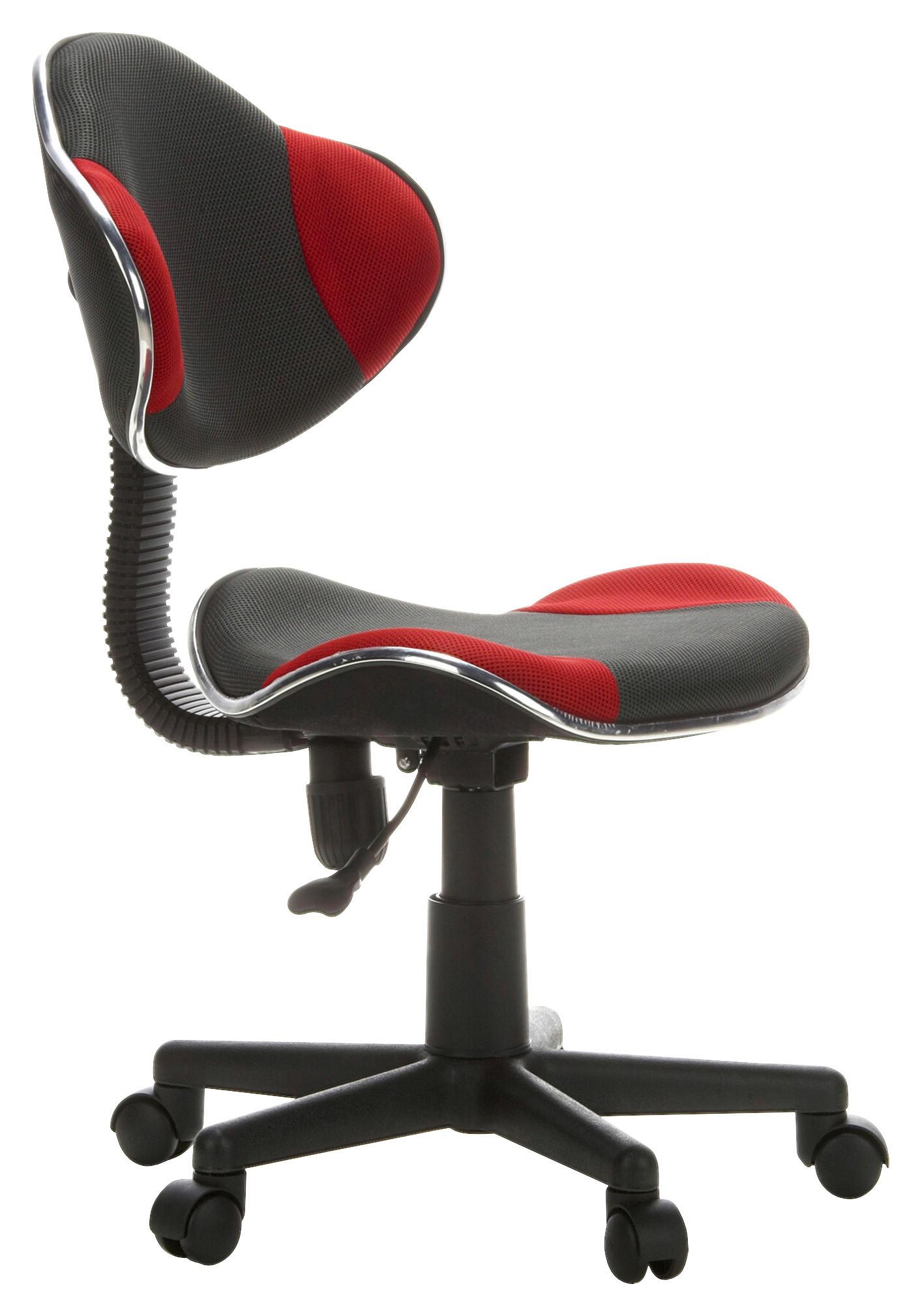 Jugenddrehstuhl Kiddy Gti 2 Rot/Grau - Rot/Grau, Basics, Kunststoff (45/86-101/42cm) - MID.YOU