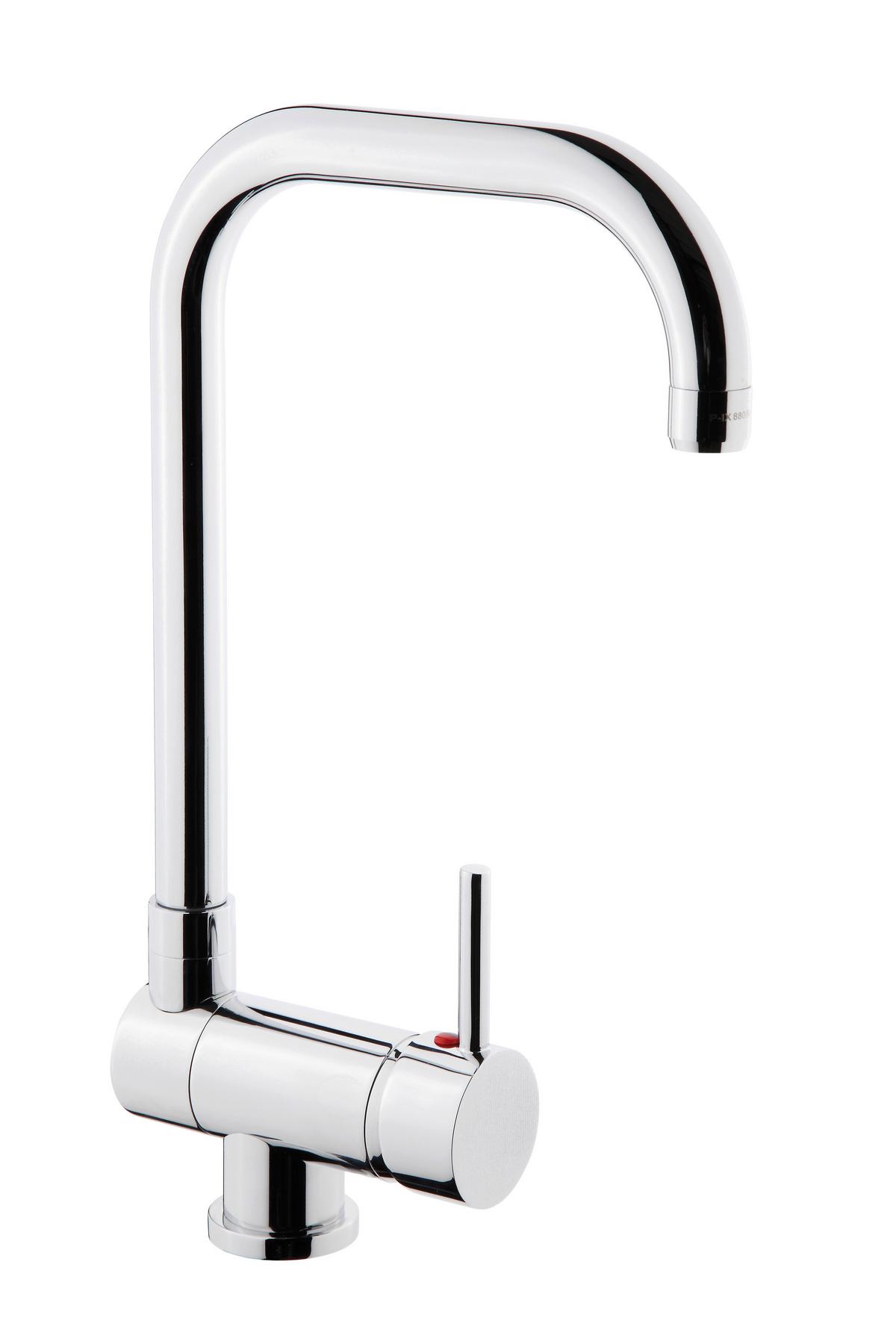 Konyhai Csaptelep Window - krómszínű, műanyag/fém (5,0/35,5/22,5cm)