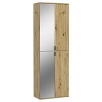 Garderobenschrank Projekt X Eiche/Grau B: 60 cm - Grau, KONVENTIONELL, Holzwerkstoff (60/193/34cm) - MID.YOU