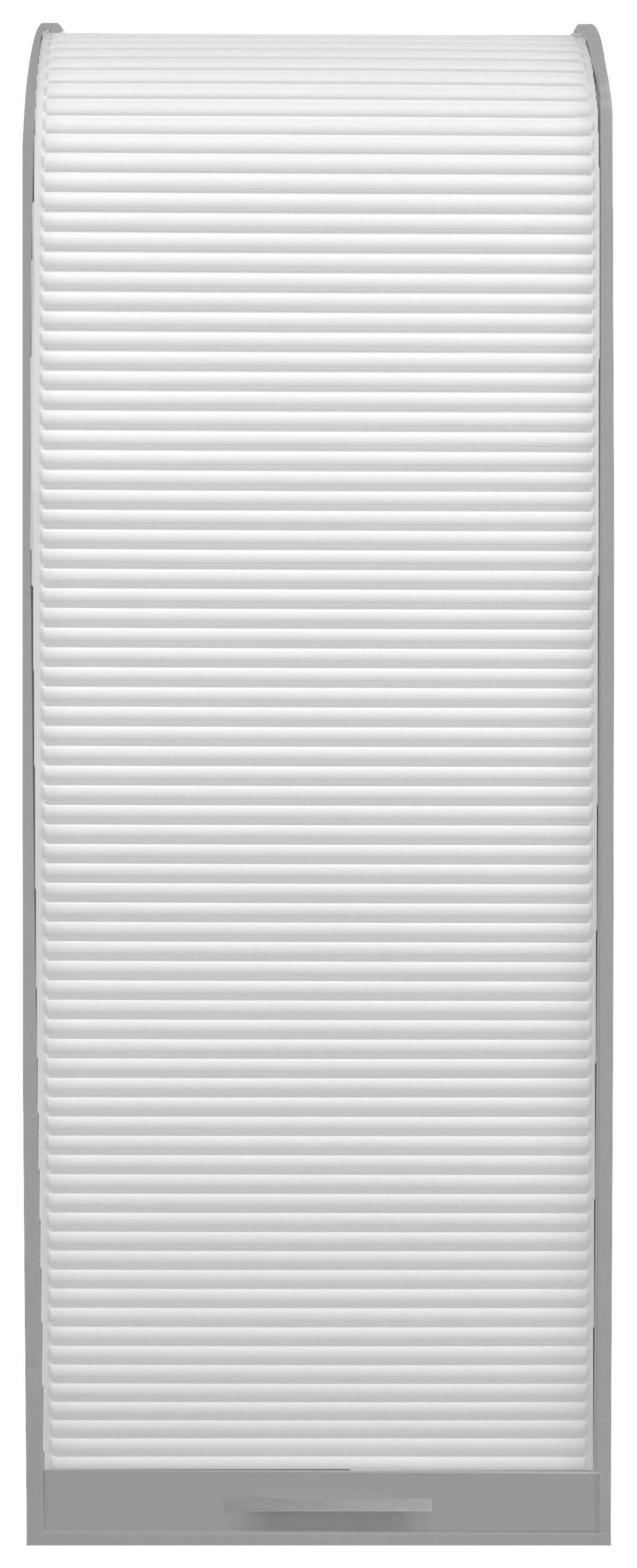 Aktenschrank Hellgrau/Weiß B: 69 cm - Hellgrau/Weiß, MODERN, Holzwerkstoff/Kunststoff (69/192/44cm) - Livetastic