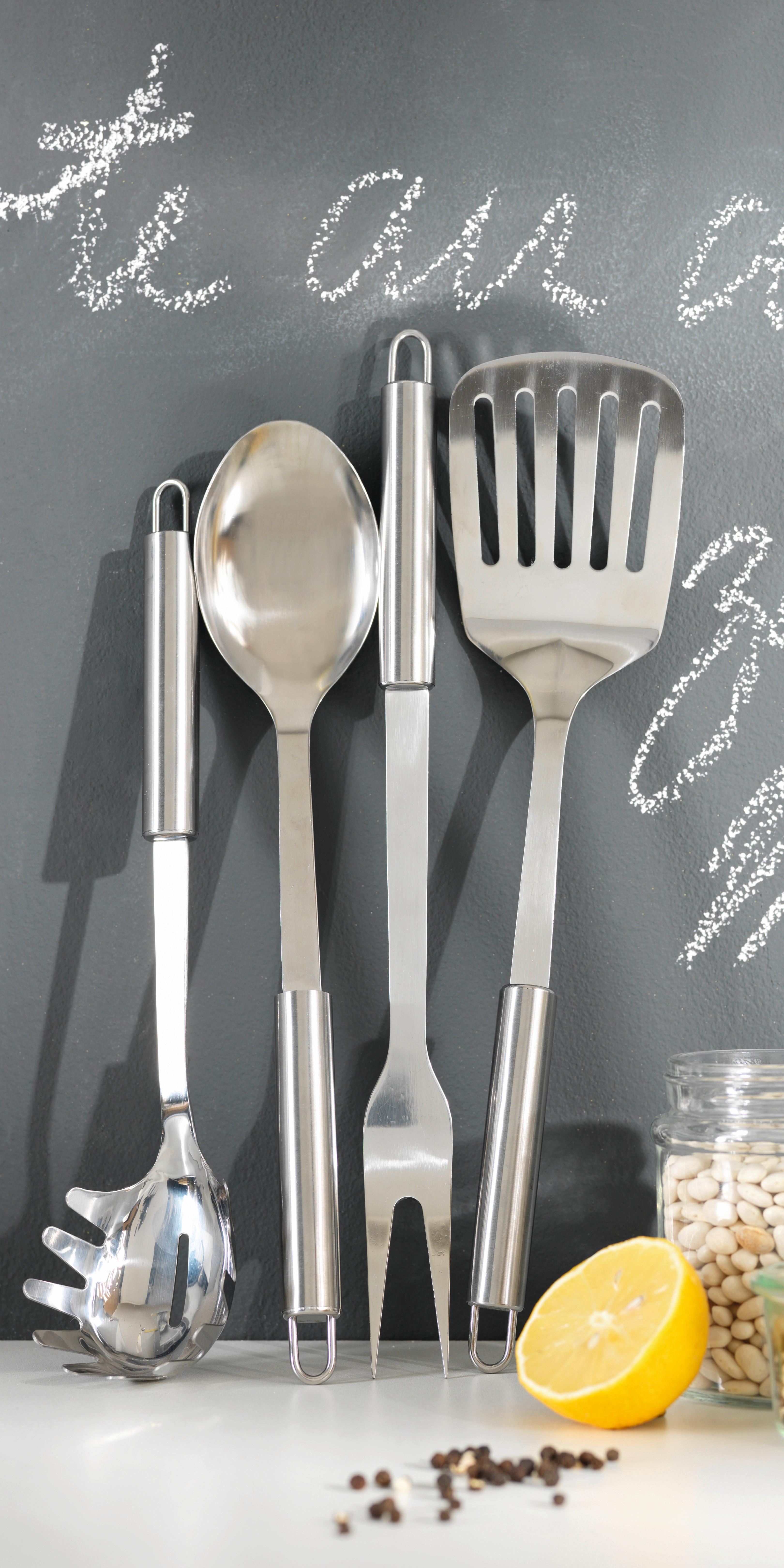 VIDLIČKA NA MÄSO DANI - farba ušľachtilej ocele, Konventionell, kov (31,5cm) - Modern Living