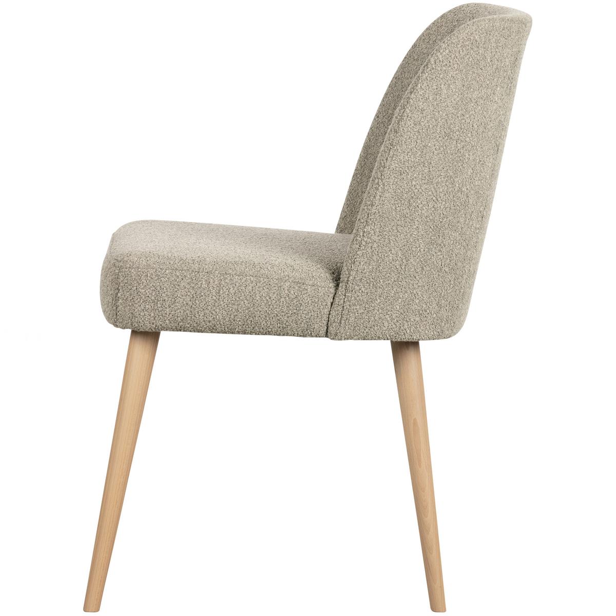 Stuhl-Set Force Naturfarben B: 47cm - Naturfarben, MODERN, Holz/Textil (47/81/58cm) - Livetastic