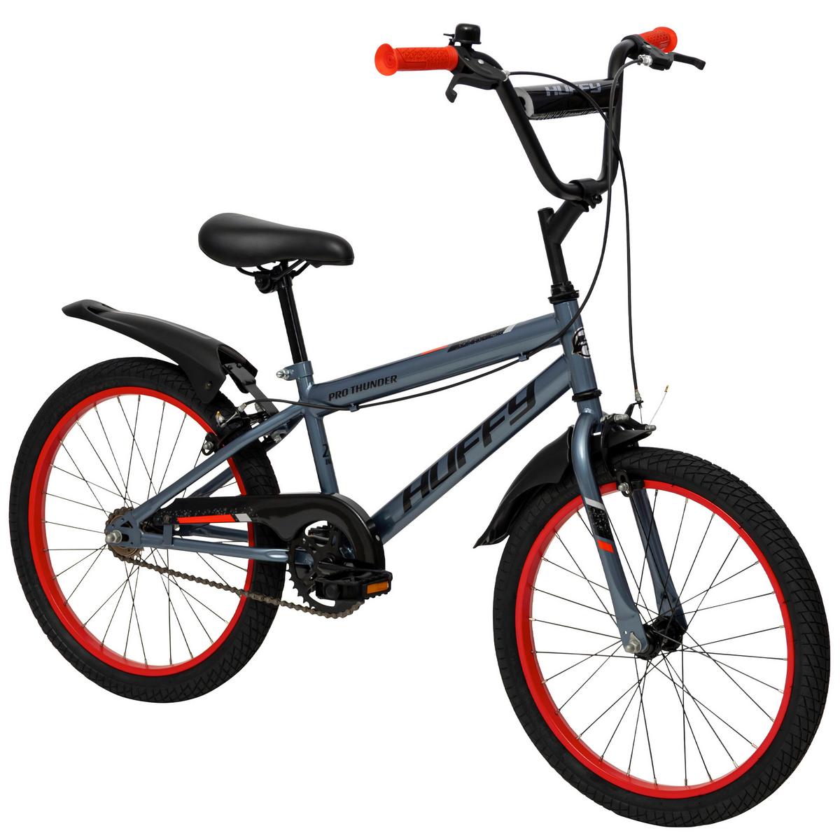 Kinderfahrrad Pro Thunder Grau, 20 Zoll - Grau, Basics, Metall (64/95/135cm)