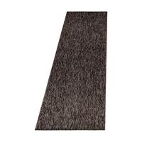 Teppich Läufer Braun Nizza 80x250 cm - Braun, KONVENTIONELL, Textil (80/250cm)