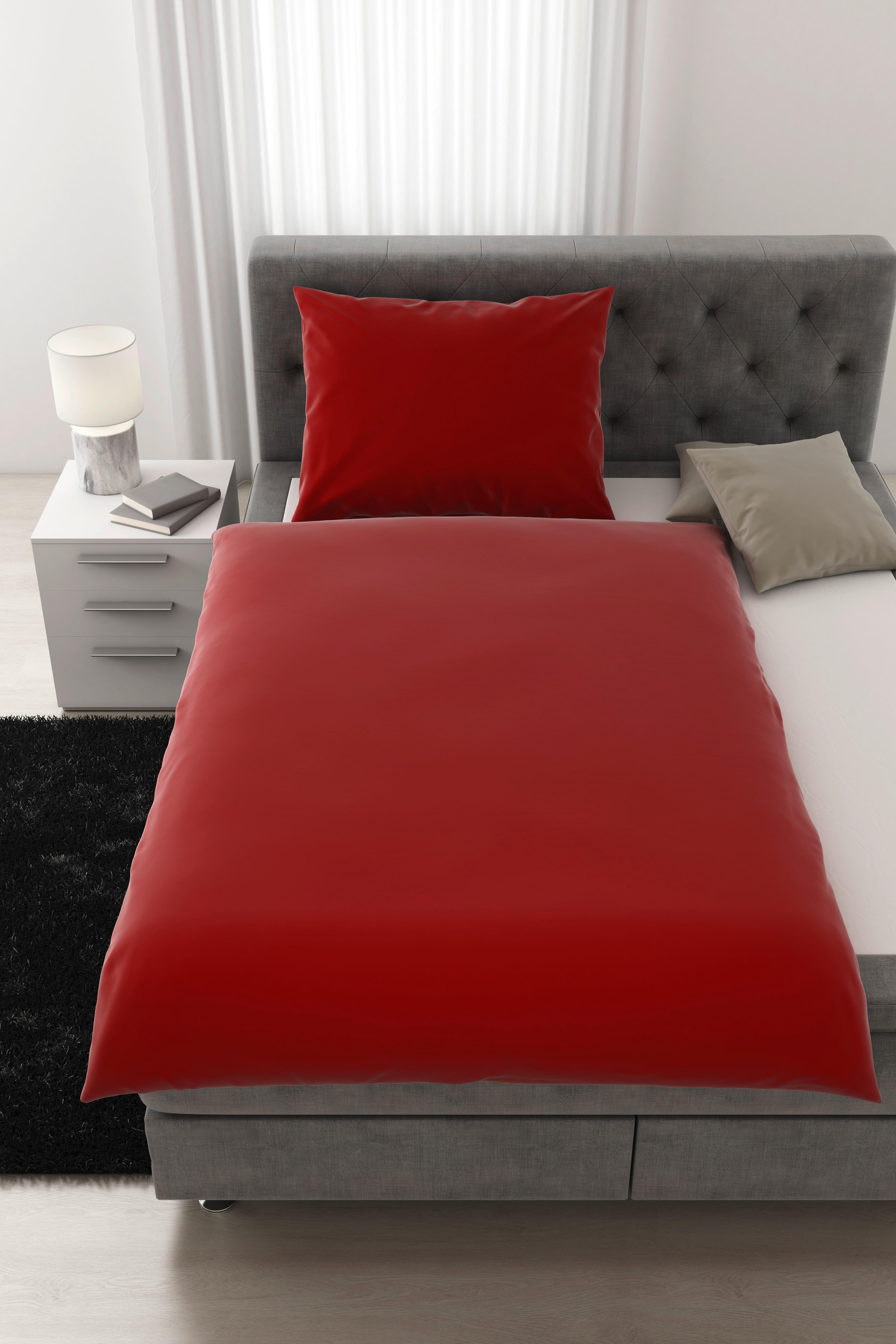 Posteľná Bielizeň Alex Uni, 140/200cm, Terakota - terakota, Moderný, textil (140/200cm) - Premium Living