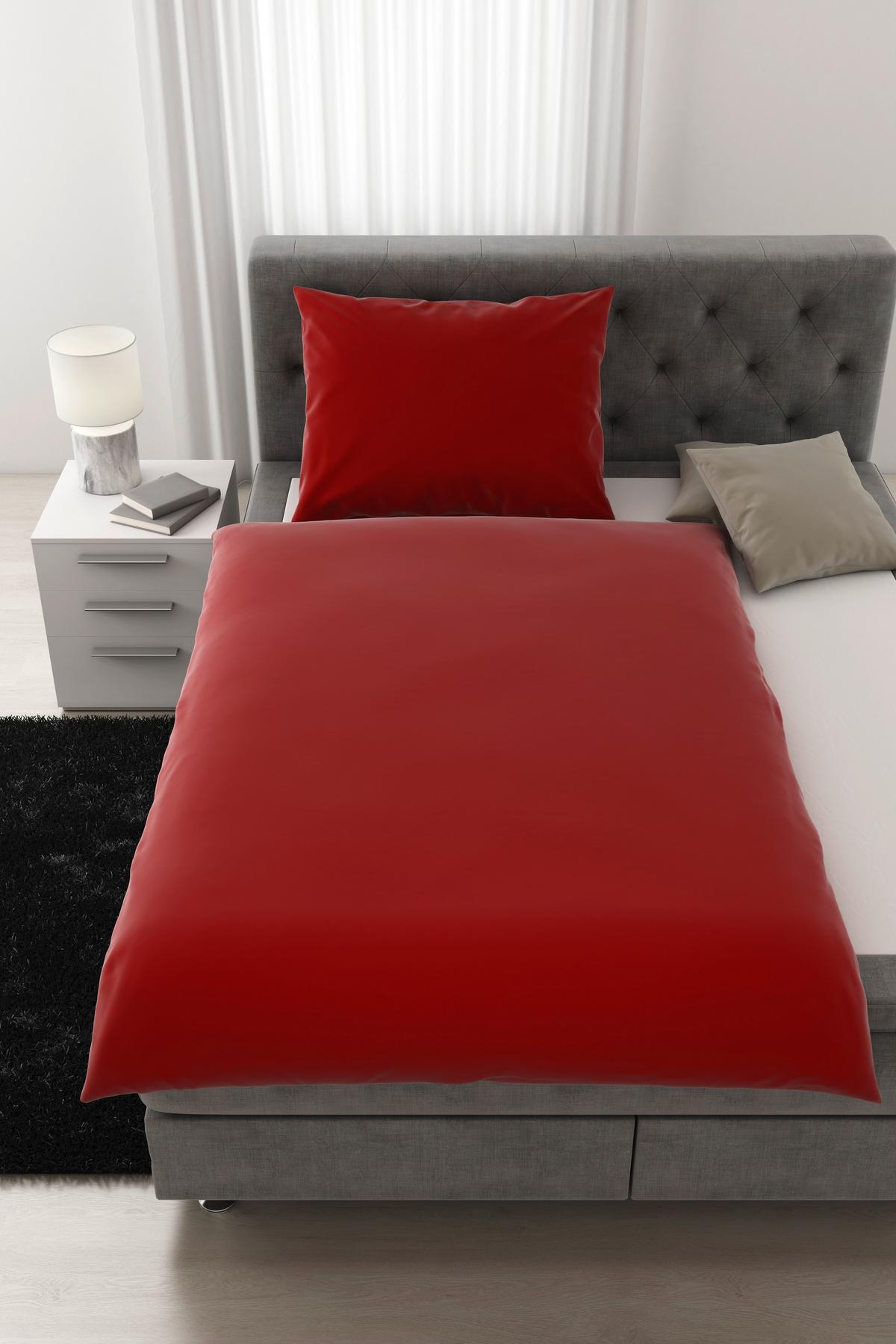 POVLEČENÍ Alex Uni, 140/200cm - terracotta, Moderní, textil (140/200cm) - Premium Living