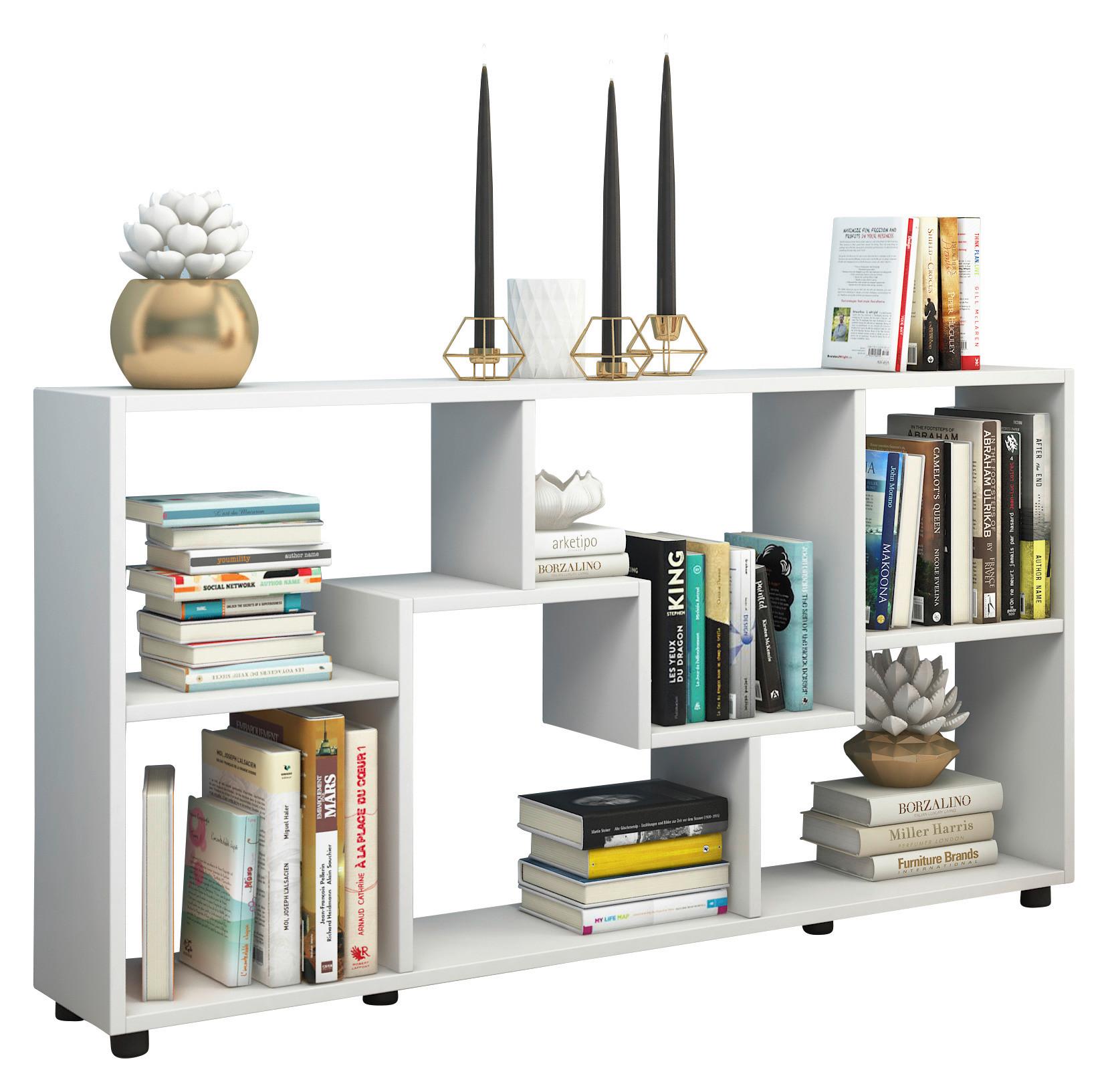 Regal Pintal 117 cm Weiß