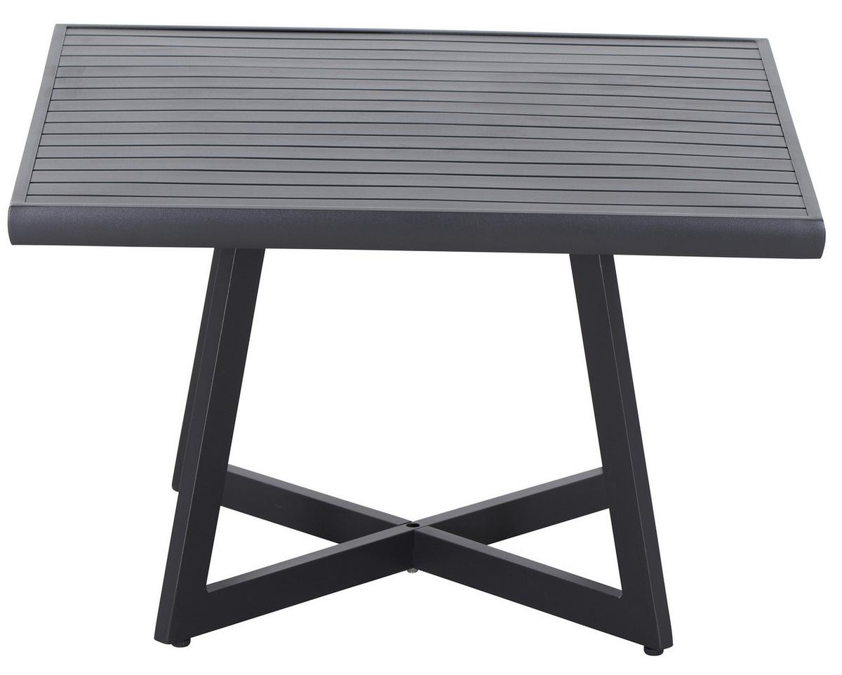 Gartentisch Metall L 70 cm - Anthrazit, KONVENTIONELL, Metall (70/70/45cm) - Siena Garden