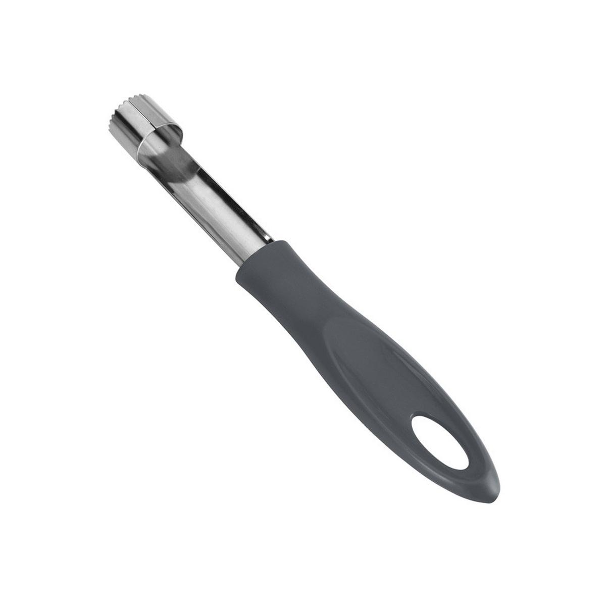 Apfelstecher Mateo, Aqua BxL: ca. 2,8x20,3 cm - Edelstahlfarben/Grau, Basics, Metall (2,8/20,3cm) - Metaltex