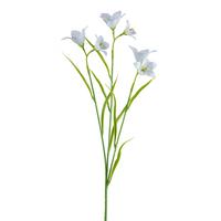 Kunstblume Alva - Weiß/Grün, KONVENTIONELL, Kunststoff (62cm)