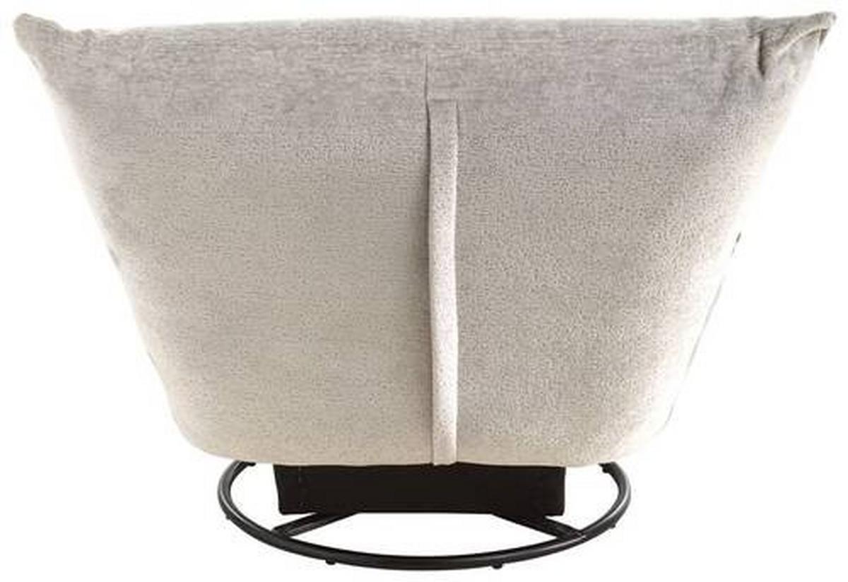 Relaxsessel Cremona Polyester Weiß - Schwarz/Weiß, Design, Textil (100/78/96cm) - Livetastic