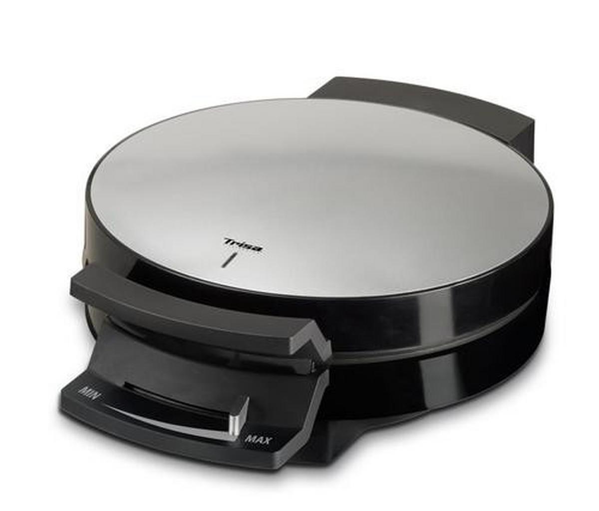 Waffeleisen Waffle Pleasure 1000 W mit Temperaturregler - Schwarz, MODERN, Kunststoff (26,5/19,5/8cm)