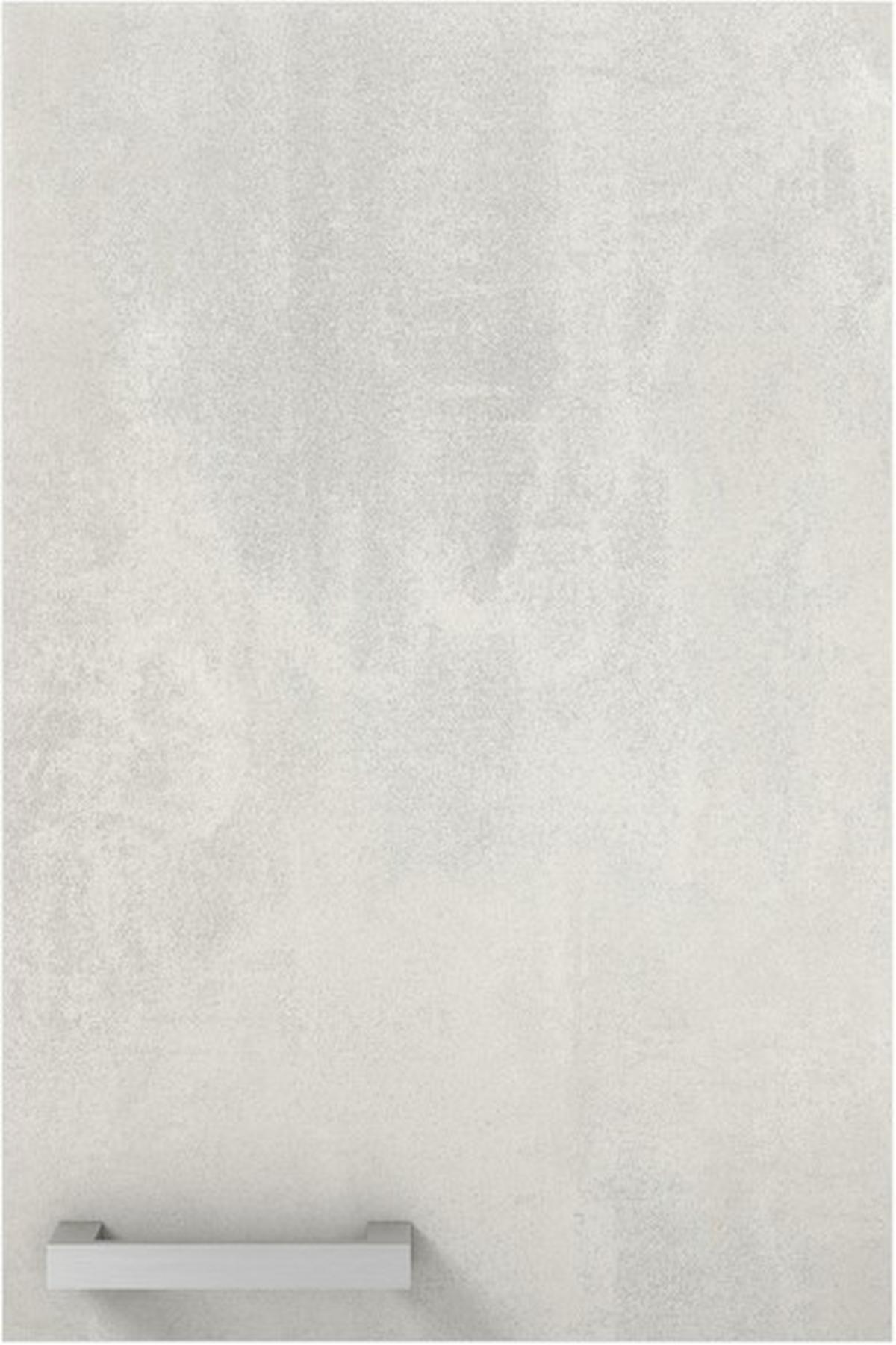 Eckküche Ip1200 Ohne Geräte 320x185 Cm Betonoptik Hell - Schieferfarben/Hellgrau, Basics (320/185cm)
