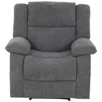 Fernsehsessel + Relaxfunktion Chester Grau B: 94 cm - Schwarz/Grau, Basics, Textil (94/101/90cm) - P & B