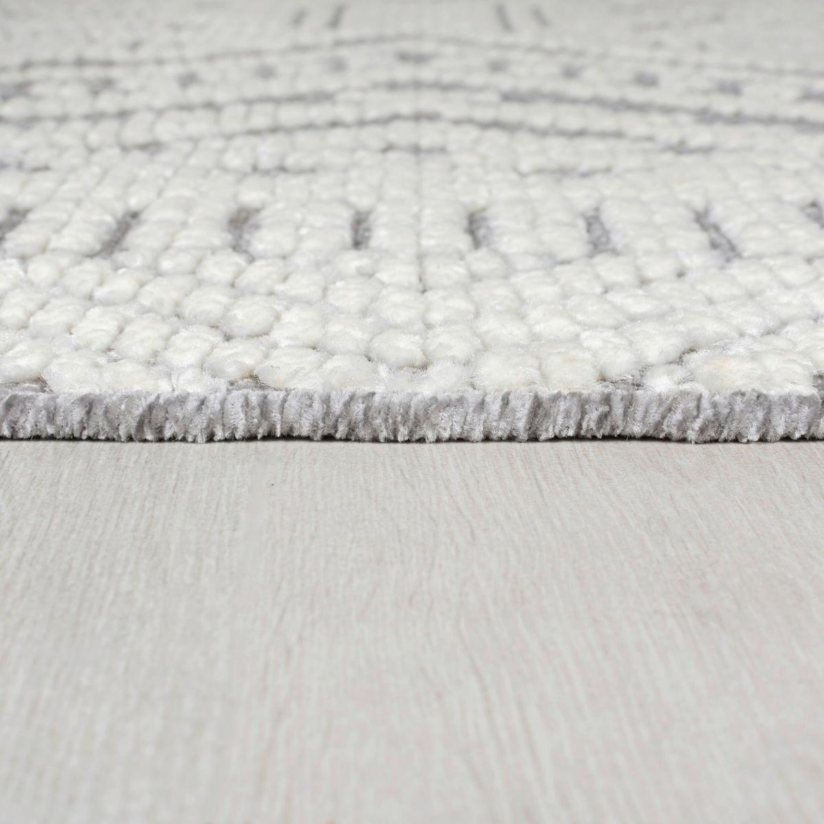 Webteppich Jaipur Grey 80x160 - Dunkelgrau, Basics, Textil (80/160cm)