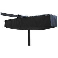 Schirmmarkise Enna 43x252 Cm Anthrazit Mit Schutzhülle - Anthrazit, KONVENTIONELL, Textil (43/40/252cm) - Ambia Garden