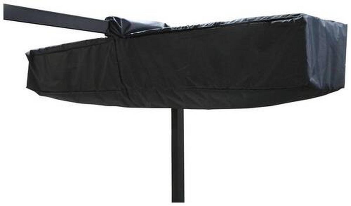 Schirmmarkise Enna 43x252 Cm Anthrazit Mit Schutzhülle - Anthrazit, KONVENTIONELL, Textil (43/40/252cm) - Ambia Garden