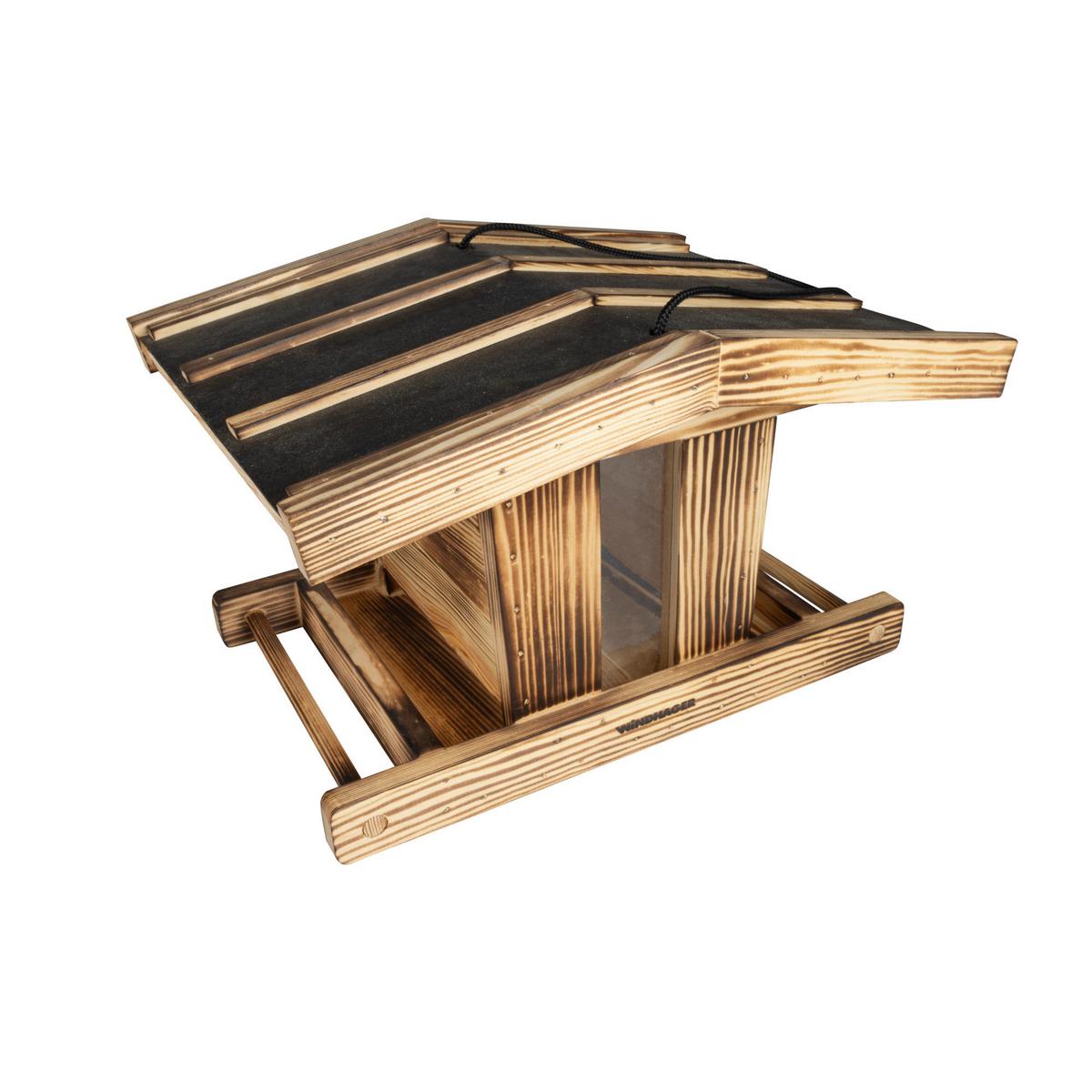 Vogelfutterhaus Canteen Xl Kiefer - Naturfarben, Basics, Holz (38/23,5/29cm) - Windhager