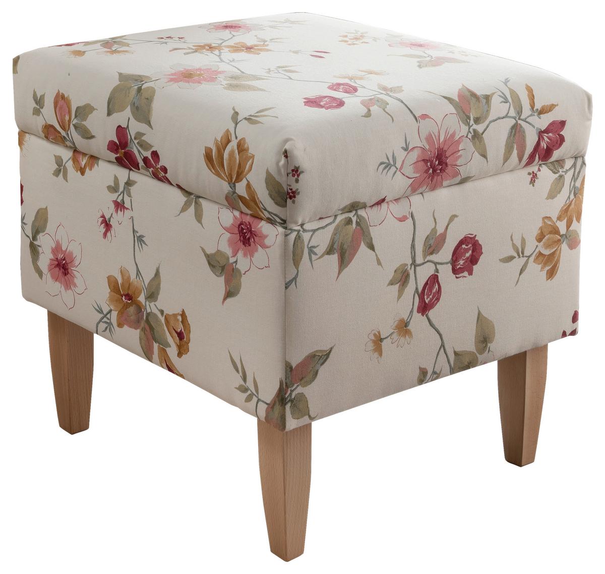 Sesselset Asino Beige/Rot B: 80 cm - Beige/Rot, KONVENTIONELL, Textil (80/102/86cm) - Livetastic