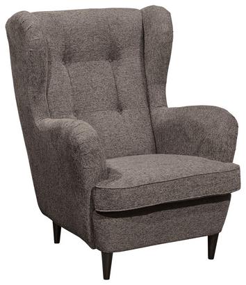 Sessel B: 78 cm Sessel Oskar Espresso