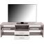 Tv Stolík Tico - sivá/biela, Moderný, drevo (150/45/40cm) Tv Stolík Tico - sivá/biela, Moderný, drevo (150/45/40cm)